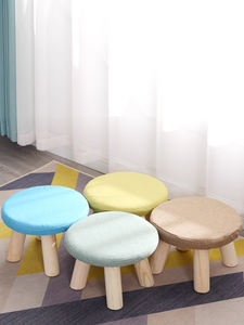 Sgabello per la casa simpatico sgabello per il cambio di scarpe per bambini sgabello rotondo pigro per divano su Internet panca creativa per celebrità - Product Image 4