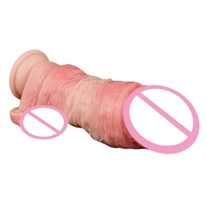OS-ADL5024 Male Penis Enlarge Sleeve Fantasy Huge Realistic <b>Dildo</b> Erotic Sex Toy Customized Factory Price Couple Toys Wholesale - Product Image 4