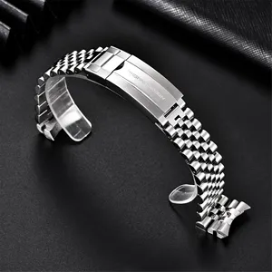 PAGANI DESIGN Original For PD1661,PD1662.PD1651 Watch 316L Stainless Steel Band Strap Jubilee bracelet width 20MM, length 220MM