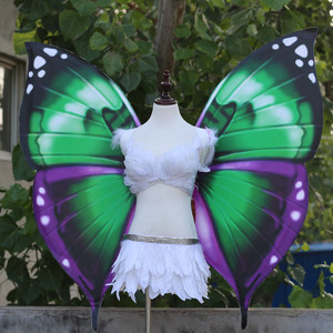 <span class=keywords><strong>Ali</strong></span> <span class=keywords><strong>di</strong></span> farfalla nere grandi per adulti, accessori per spettacoli <span class=keywords><strong>di</strong></span> danza delle <span class=keywords><strong>fate</strong></span> - Product Image 5