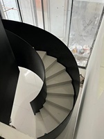 VIKO meilleure vente Villa escalier incurvé de luxe escalier incurvé escalier incurvé