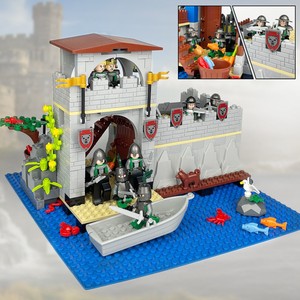 Juguete <span class=keywords><strong>de</strong></span> Bloques <span class=keywords><strong>de</strong></span> Construcción <span class=keywords><strong>de</strong></span> <span class=keywords><strong>Castillo</strong></span> Medieval <span class=keywords><strong>de</strong></span> la Serie Resort Island, Figura <span class=keywords><strong>de</strong></span> Plástico Pequeña <span class=keywords><strong>de</strong></span> Dibujos Animados en 3D, Venta al por Mayor - Product Image 4