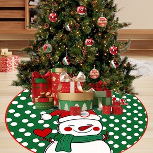 Jupe <span class=keywords><strong>de</strong></span> <span class=keywords><strong>sapin</strong></span> <span class=keywords><strong>de</strong></span> Noël personnalisée avec motif Père Noël, décorations <span class=keywords><strong>et</strong></span> accessoires <span class=keywords><strong>de</strong></span> Noël, décoration intérieure pour le Nouvel An 2027, Joyeux Noël - Product Image 2