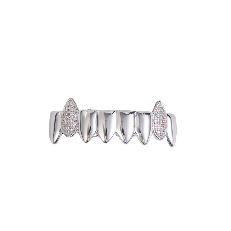 Dents inférieures en argent