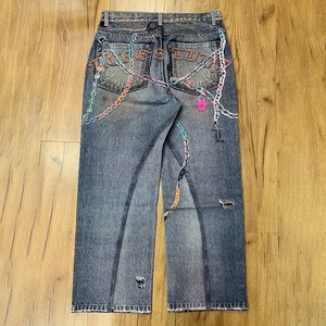 Customizable Denim <strong>Trousers</strong> Digital <strong>Print</strong> Jeans for <strong>Men</strong> Designer Personalized Denim Pants for <strong>Men</strong> - Product Image 3