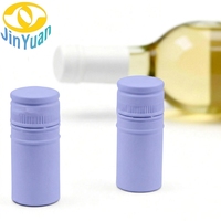 Tapas de Aluminio Personalizadas de Fábrica de 30*60mm con Revestimiento de PE Saranex para Whisky, Vodka, Tequila, Brandy y Champán