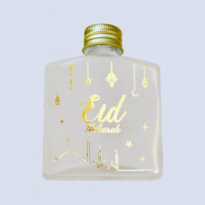 100 ml <strong>Zam</strong> <strong>Zam</strong> <strong>Bottle</strong> Muslim Ramadan Wedding Favor Eid Mubarak Glass <strong>Water</strong> <strong>Bottle</strong> - Product Image 1