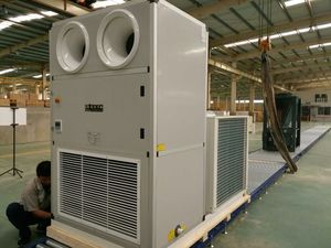 Nhà máy cung cấp trực tiếp dễ dàng cài đặt Đóng gói Lều Hệ thống điều hòa không khí Lều HVAC 10 TẤN-40 tấn - Product Image 2