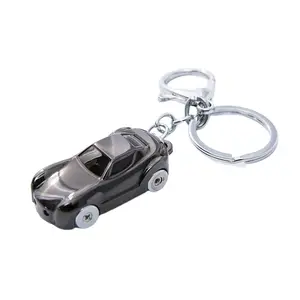 Hot Selling Laser High Quality Car Ring Chain Creative Men And Women Small Gifts Small Toy Model Gift Metal Keychain