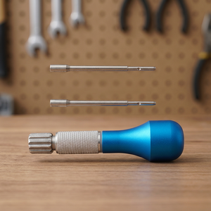 Outil manuel pour micro-implant orthodontique dentaire, jeu de tournevis en titane à poignée moletée bleue - Product Image 2