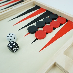 Nhà Máy Chuyên Nghiệp Tùy Chỉnh Backgammon Game Set <span class=keywords><strong>15</strong></span> Inch Du Lịch Gỗ Backgammon <span class=keywords><strong>Board</strong></span> Box Set Cho Vui <span class=keywords><strong>Games</strong></span> - Product Image 6