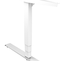 JIECANG Poste de travail du personnel de bureau moderne électrique deux jambes coin L forme bureau debout électrique