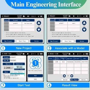 Nhà máy sản xuất giá: Bê tông không hạt nhân mật độ mét đo độ sâu 300mm - Product Image 5