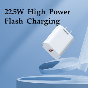Remax-Adaptador de cargador USB de teléfono universal, ajuste automático de corriente rápido, CN, EU, Reino Unido, blanco, PC, 22,5 W - Product Image 2