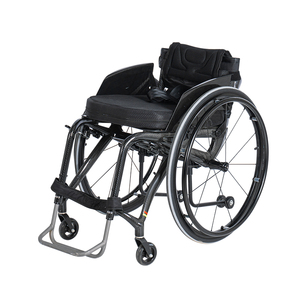 2024 <span class=keywords><strong>Xiangyang</strong></span> BZ marque en alliage d'aluminium cadre en fibre de carbone manuel fauteuil roulant de sport peut être actif loisirs shopping voyage - Product Image 5