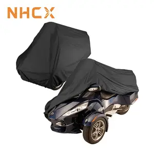 NHCX Waterproof RV Car Cover 100% Polyester Car Parking Cover