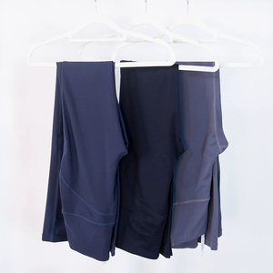 Pantalones Deportivos de Yoga para Mujer, Diseño Personalizado, Elásticos, Color Sólido, Suaves, Multicolor, Cintura Alta, Corte Trompeta, Anchos - Product Image 6