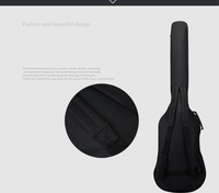 Sac de guitare basse électrique à prix bon marché avec double bandoulière pour instrument de basse
