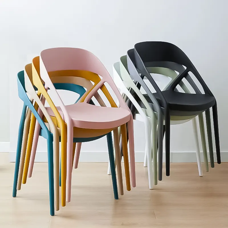 Оптовая продажа, современный дизайн, красочные высококачественные стулья из полипропилена, уличные штабелируемые стулья для сада для мероприятий