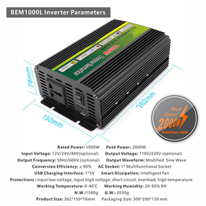 Biến tần năng lượng mặt trời BEM1000L tùy chỉnh, giá cả hợp lý, tần số thấp, 24V, 2Kv, 2000W, 1Kw, dùng cho hộ gia đình - Product Image 3