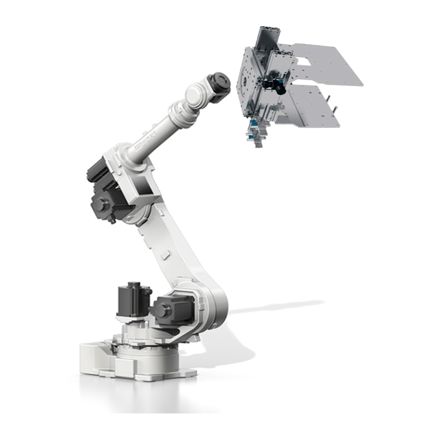 Cnc Arm 6 Axis Robot Industrial Robot  Hyundai Robot YS080 with Chinese Brand Gripper for Pick and Place