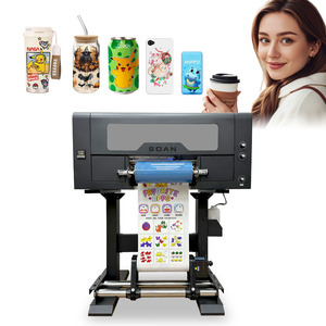 Uv Dtf 30cm All in One A3 Impresora Dtf Uv Printer Printing <b>Laminating</b> Roll and 13" 2-In-1 Dual Heads Print Uv Dtf Machine - Product Image 1