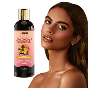 Non grassa fornisce una lucentezza di lunga durata per effetto abbronzante con lucentezza naturale olio abbronzante olio privato lozione abbronzante - Product Image 1