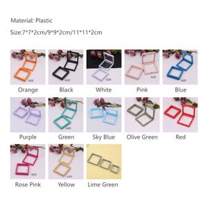 Boîte <span class=keywords><strong>de</strong></span> présentation rigide en carton pour bijoux, avec membrane transparente et cadre flottant, pour boucles d'oreilles, pièces <span class=keywords><strong>de</strong></span> monnaie, médailles et médaillons, à <span class=keywords><strong>fermeture</strong></span> magnétique - Product Image 6