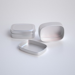 Envase Metálico Cuadrado de 65 ml, Recipiente de Almacenamiento de Aluminio de Grado Alimenticio para Lociones Cosméticas, Pasta de Dientes, Pelucas, Jabón, Ecológico - Product Image 3