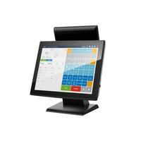 Micropos 15 дюймов/15,6 дюймов Все-в-одном POS-терминал полный комплект для ресторанов и розничной кассовой системы