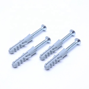 High Quality Elasticity 6Mm Plastic Expand Plugs Wall Plug
