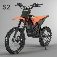 Moto électrique tout-terrain haute vitesse à suspension intégrale pour terrains accidentés et loisirs en plein air