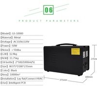Hôtel électrique populaire HVAC Air Aroma Diffuseur Machine Double Atomisation Grand Parfum Dispersion Parfum Sans Eau pour Hôtels