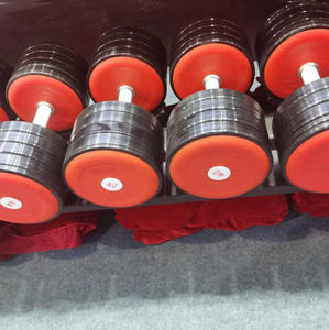 2025 mới nhất Thiết bị tập thể dục Barbell với màu đỏ - Product Image 2