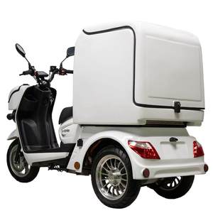 Mobiele Kleine Koelkast Driewielig Elektrisch Voertuig Kan Hoge Temperatuurvereisten Van Medicijnen, Voedselingrediënten Leveren - Product Image 2