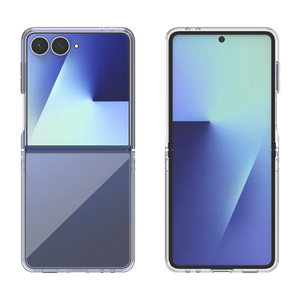 <span class=keywords><strong>Precio</strong></span> de Fábrica para Funda de Teléfono Móvil Compatible con Z Flip 6, Plegable, Transparente, TPU+PC, Resistente a Impactos, Carcasa Rígida con Anillo Magnético - Product Image 4