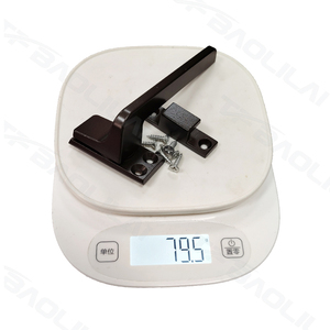 อุปกรณ์เสริมที่ทันสมัยสำหรับห้องนอนห้องน้ำอลูมิเนียมอัลลอยมือจับหน้าต่างบานเลื่อนด้านซ้ายขวาชนิดสกรูสำหรับใช้ในอพาร์ตเมนต์ - Product Image 5