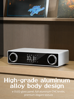 Nuevo Amplificador de Potencia Inalámbrico de Aluminio de Alta Calidad 2025 para Altavoces HiFi 5.1 y Decodificador DTS