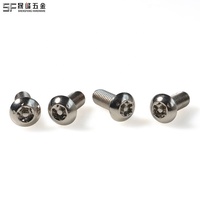 Vis de machine à tête cylindrique Torx avec goupille, vis à tête cylindrique à 6 lobes, vis Torx anti-effraction T25 DIN EN ISO 14583 SUS304316