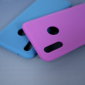 Coque arrière en silicone liquide de luxe antichoc pour Huawei Y9 2019 - Product Image 5