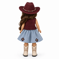 Vêtements de poupée personnalisés en gros OEM/ODM pour tenues de poupées BJD en coton