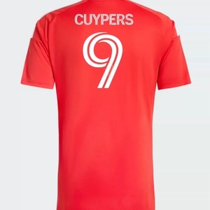 เสื้อฟุตบอลชิคาโก รุ่นแฟนคลับผู้ใหญ่ ปี 2026/27 สวมใส่สบาย ระบายอากาศได้ดี พร้อมสายรัด หมายเลข และตราสโมสร - Product Image 2