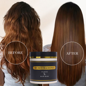 Masker Perawatan Rambut Keriting, Menghaluskan, Melembapkan, Menutrisi, Memperbaiki Kerusakan, Alami Organik, Masker Rambut Argan - Product Image 6