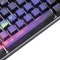 Dawn Of Light OEM Papan Ketik PBT, 71 Tombol Sublimasi Lima Sisi Cocok dengan GH60/GK64/GK61 Papan Ketik Mechacanil