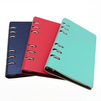Cuaderno de Anillas con Cubierta de Tela PU A5/B5, Personalizable con Logotipo, Agenda Diaria, Fabricante de Cuadernos OEM al por Mayor