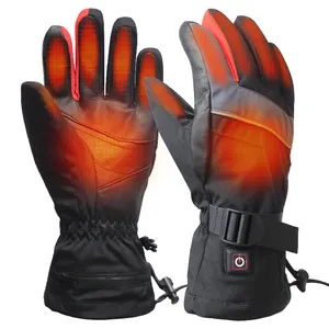 Manufacturer-Designed Ladies Thin Heated Ski Gloves Waterproof Driving Gloves With Battery Insulated Riding Savior