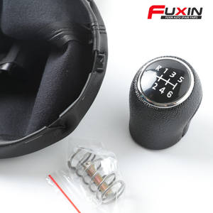 FUXIN – housse de levier de vitesse en cuir, pour Volkswagen T5, 5 ou 6 vitesses, Transmission manuelle, conception ergonomique - Product Image 3