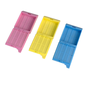 Tissue <span class=keywords><strong>Embedding</strong></span> Cassette <span class=keywords><strong>Histology</strong></span> Einweg pathologie Verbrauchs material Strip Hole <span class=keywords><strong>Embedding</strong></span> Cassette - Product Image 5