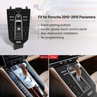 Monitor layar pengontrol iklim AC mobil, peningkatan baru Panel LCD otomotif untuk Porsche Panamera 2010-2016