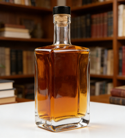 Botol Kaca Wine Vodka Whisky Brandy Rum Persegi Panjang Grosir RSG 700ml 750ml